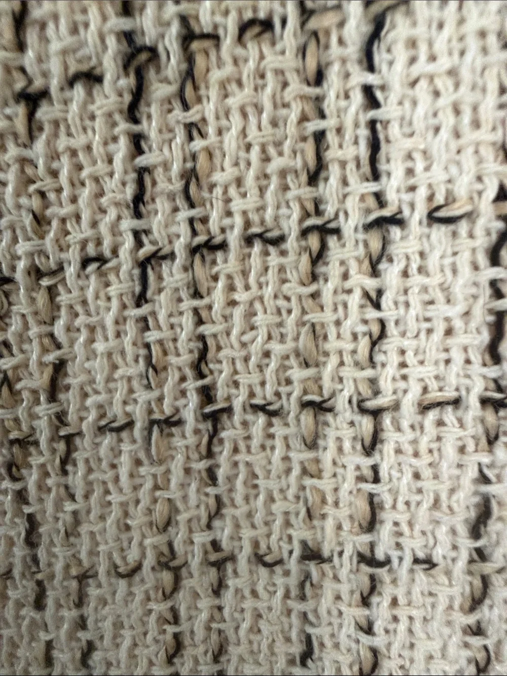 entro Cream Tweed Mini Dress - Picture 7 of 7
